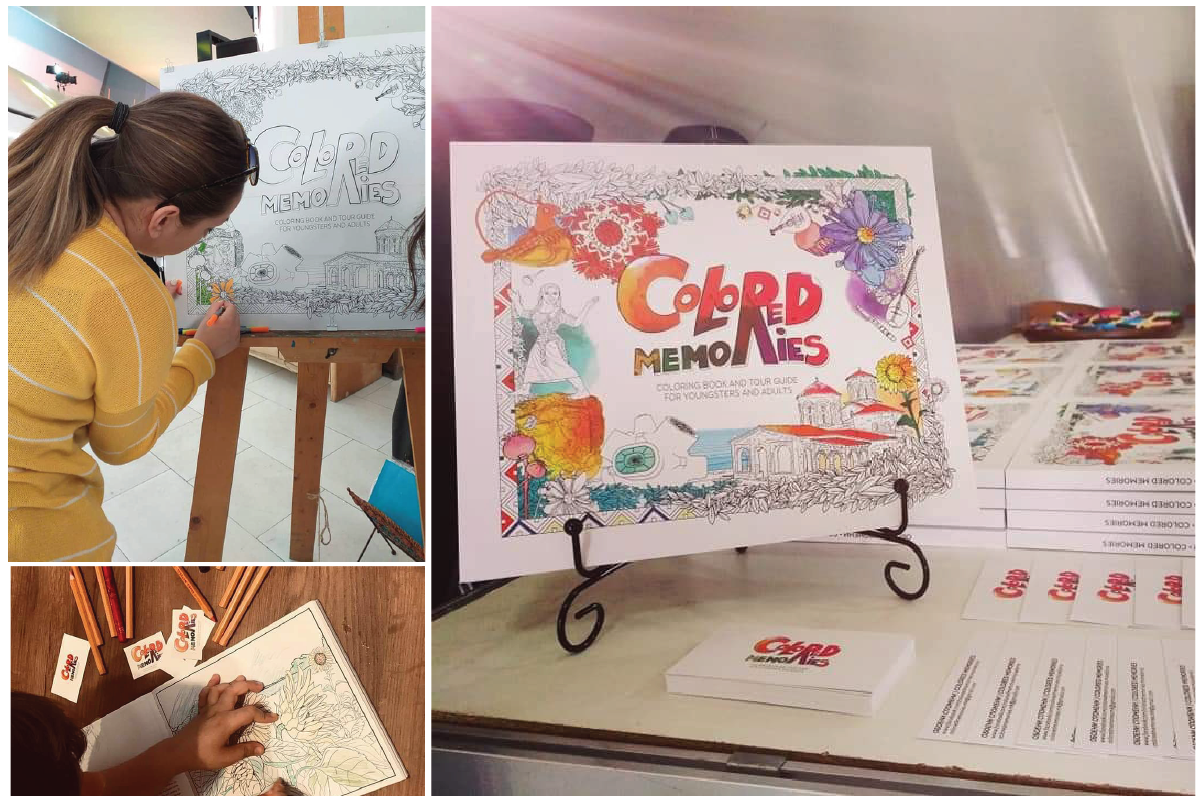 Introducing the first interactive coloring book for all ages about